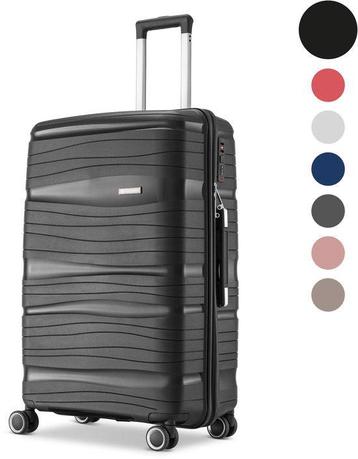 2dekans | SC Travelin Charm – 28-inch Grote Reiskoffer - beschikbaar voor biedingen