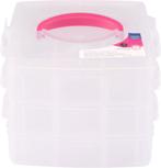 Vaessen Creative Stapelbare Opbergbox - 18 vakjes, Ophalen of Verzenden, Zo goed als nieuw