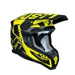 Just1 J-22 F Falcon Helmet – Titanium/Black/Fluo Yellow, Motoren, Verzenden, Nieuw met kaartje