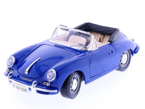 Schaal 1:18 Bburago 3051 356B Cabriolet 1961..., Hobby en Vrije tijd, Modelauto's | 1:18, Gebruikt, Bburago, Ophalen of Verzenden