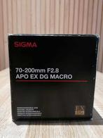 Sigma 70-200mm F2.8 APO EX DG Zoomlens, Nieuw
