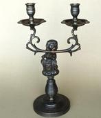 Amsterdams Wapen drie Andreaskruizen - Kandelaar - Brons