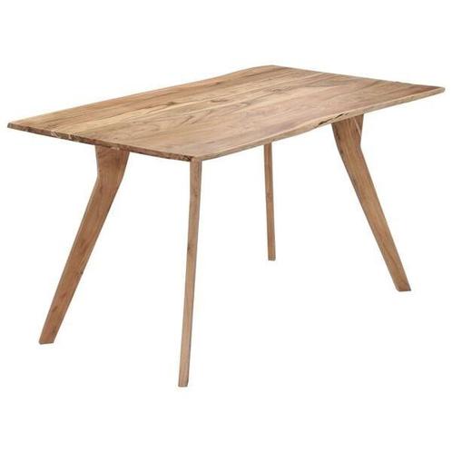 Eettafel 140x80cm Massief Acacia - Super Deal - 35%!, Huis en Inrichting, Tafels | Eettafels, 50 tot 100 cm, 100 tot 150 cm, Rechthoekig