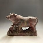 Bizen Ware / Eicyu Yoshinobu | Cow Figurin - Beeldje -, Antiek en Kunst