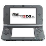 New Nintendo 3DS XL Zwart (Nette Staat & Krasvrije Schermen), Spelcomputers en Games, Spelcomputers | Nintendo 2DS en 3DS, Ophalen of Verzenden
