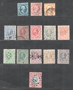 Nederland 1852/1888 - Koning Willem III - 1e - 3e emissie -, Postzegels en Munten, Gestempeld