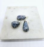 Blauwe Calciet hanger, Verzamelen, Mineralen en Fossielen, Ophalen of Verzenden