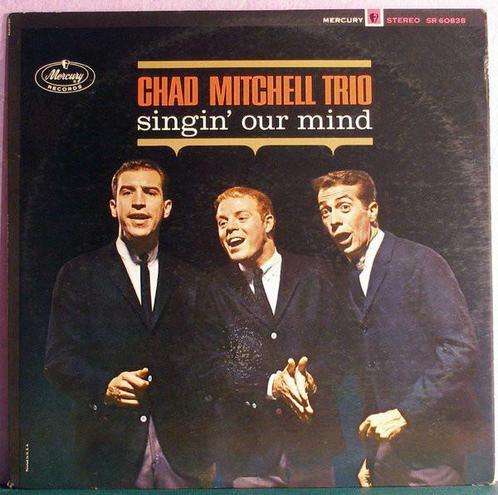 LP gebruikt - The Chad Mitchell Trio - Singin Our Mind, Cd's en Dvd's, Vinyl | Overige Vinyl, Zo goed als nieuw, Verzenden