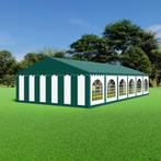 Partytent 6x12 PVC - Premium | Grijs / wit, Tuin en Terras, Verzenden, Partytent, 6 meter of meer, Nieuw