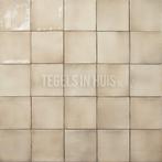 Equipe wandtegel manacor 10x10 argile beige glans handvorm, Doe-het-zelf en Verbouw, Tegels, Nieuw, Ophalen of Verzenden, 10 m² of meer