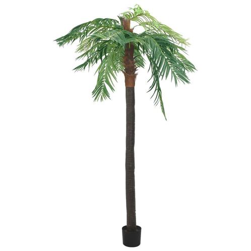 vidaXL Kunstboom met pot phoenixpalm 305 cm groen, Huis en Inrichting, Woonaccessoires | Kunstplanten en Kunstbloemen, Nieuw, Verzenden