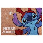 Kerst deurmat | Disney | 60 x 40 cm (Stitch), Verzenden, Nieuw