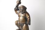 Daikokuten staand standbeeld - zeven geluksgoeden bronzen