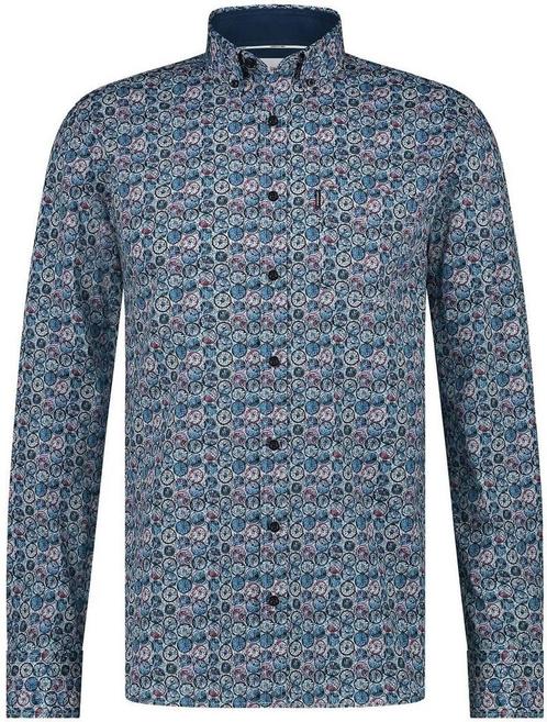 State Of Art Overhemd Dandelion Blauw maat M Heren, Kleding | Heren, Overhemden, Blauw, Nieuw, Verzenden