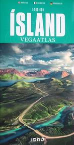 Wegenatlas IJsland Iceland Road Atlas (spiraal) - Ferdakort, Boeken, Atlassen en Landkaarten, Nieuw, Verzenden