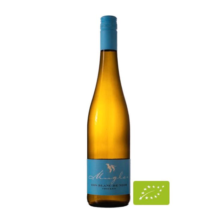 Mugler Blanc De Noir Trocken, Verzamelen, Wijnen, Ophalen of Verzenden