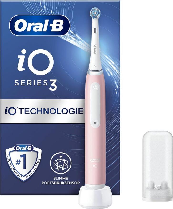 Oral-B iO 3N - Roze - Elektrische Tandenborstel, Sieraden, Tassen en Uiterlijk, Uiterlijk | Mondverzorging, Verzenden