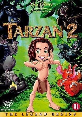 Tarzan 2 - DVD (Films (Geen Games)) (Films), Cd's en Dvd's, Dvd's | Overige Dvd's, Zo goed als nieuw, Ophalen of Verzenden