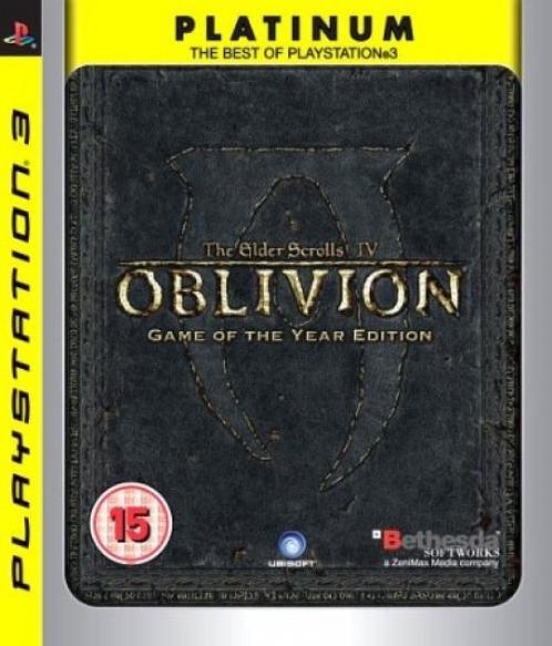 The Elder Scrolls 4 Oblivion GOTY Edition (platinum) (Pla..., Spelcomputers en Games, Games | Sony PlayStation 3, Gebruikt, Vanaf 12 jaar