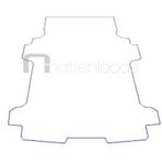 Laadvloermat rubber (traanplaat motief) Volkswagen T7 Snoeks, Ophalen of Verzenden, Nieuw