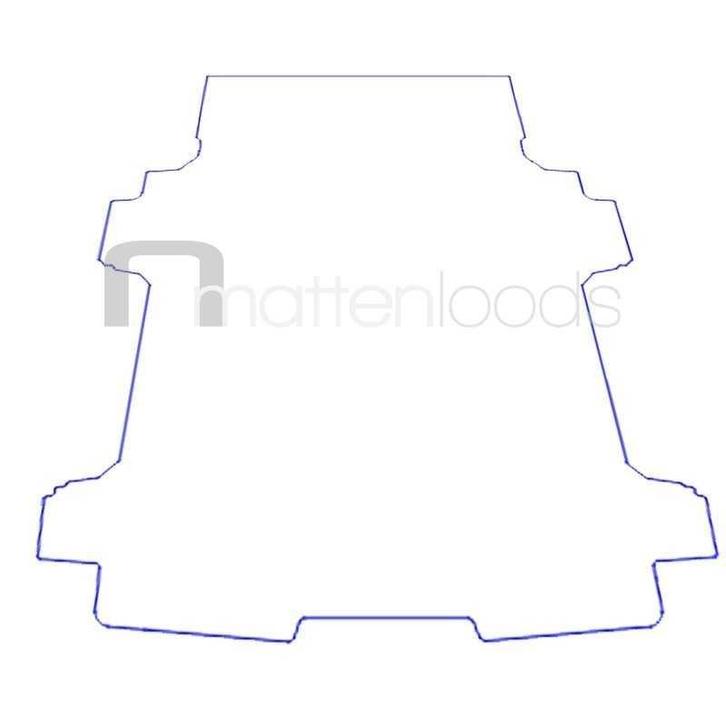 Laadvloermat rubber (traanplaat motief) Volkswagen T7 Snoeks, Auto diversen, Automatten, Nieuw, Ophalen of Verzenden