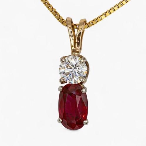 Zonder Minimumprijs - Halsketting - 14 karaat Geel goud,, Sieraden, Tassen en Uiterlijk, Kettingen
