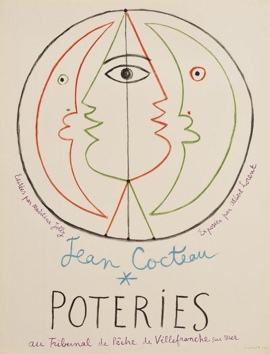 Jean Cocteau (1889-1963) - Jean Cocteau, Poteries, 1958, Antiek en Kunst, Antiek | Overige Antiek