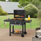 Houtskool BBQ Arnad met deksel 105x135x47,5 cm zwart casa.pr, Verzenden, Nieuw