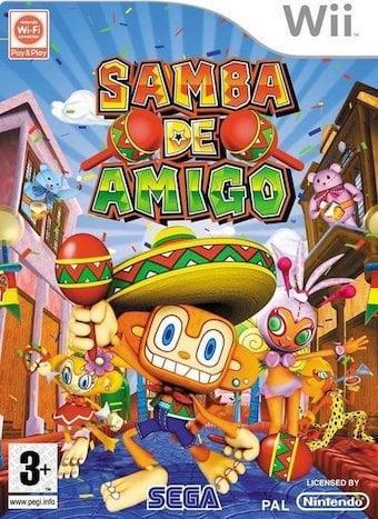 Samba de Amigo (Wii Games) (Nintendo Wii), Spelcomputers en Games, Games | Nintendo Wii, Zo goed als nieuw, Ophalen of Verzenden