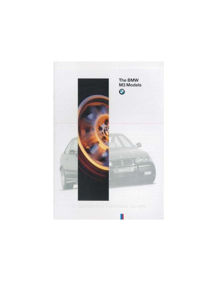 1996 BMW M3 BROCHURE FRANS, Boeken, Auto's | Folders en Tijdschriften, BMW