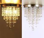 Moderne Kristallen Plafondlamp – Flush Mount met G9, 25 cm, Huis en Inrichting, Lampen | Hanglampen, Verzenden, Nieuw