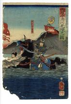 ukiyo-e - late edoUkiyoe artists - Japan - Late Edo periode, Antiek en Kunst