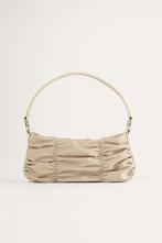 NA-KD Rouched Shoulder Vrouwen Tas - Beige, Verzenden, Nieuw