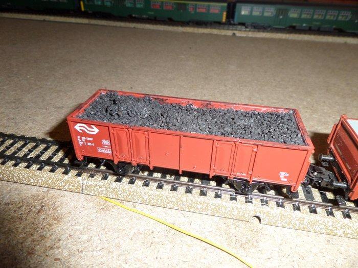 Märklin H0 - Model treinwagon (6) - 6 goederenwagons - DB,, Hobby en Vrije tijd, Modeltreinen | H0