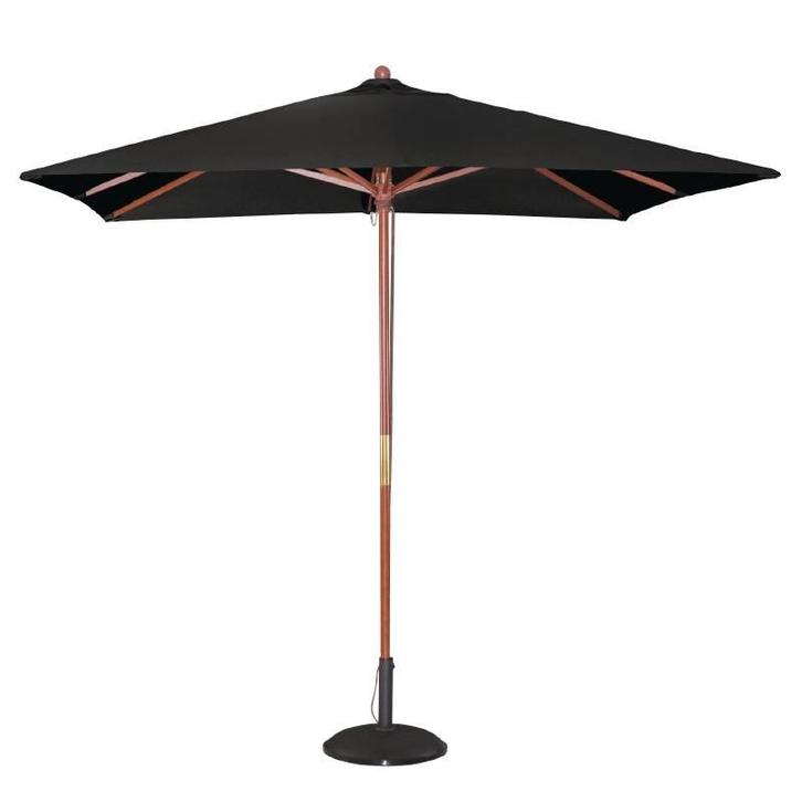 Parasol - vierkant 250cm - zwart, Zakelijke goederen, Horeca | Keukenapparatuur, Nieuw in verpakking, Verzenden