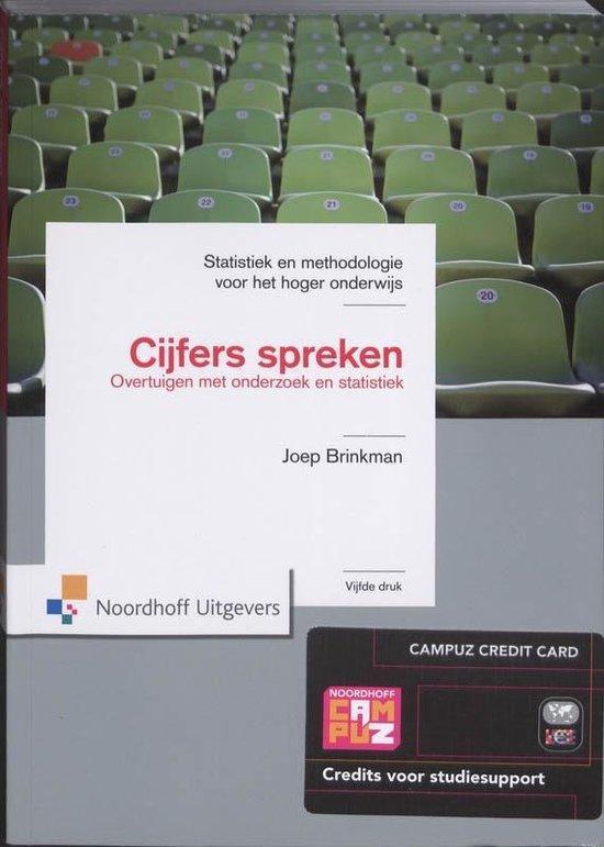 9789001802455 Cijfers spreken | Tweedehands, Boeken, Schoolboeken, Zo goed als nieuw, Verzenden