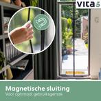 Vita5 Magnetisch Vliegengordijn 90x210 cm - Magnetisch, Verzenden, Nieuw