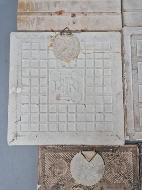 Tegel - Set aus 9 dekorativen Vintage-Fliesen im beliebten, Antiek en Kunst, Antiek | Glas en Kristal