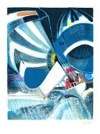 Paul Ambille (1930-2010) - Bateaux en mer, régate