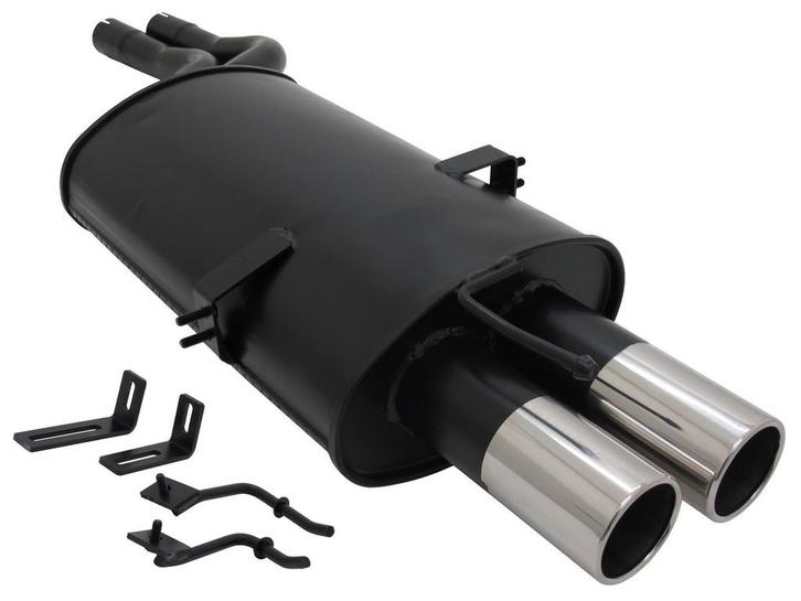 Sportuitlaat BMW E46 (346L/C) - dubbele eindpijp, Auto-onderdelen, Uitlaatsystemen, Nieuw, Ophalen of Verzenden