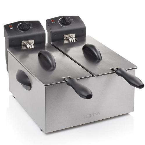 Tristar Dubbele Friteuse 2x3L, Hobby en Vrije tijd, Taarten en Cupcakes maken, Nieuw, Verzenden