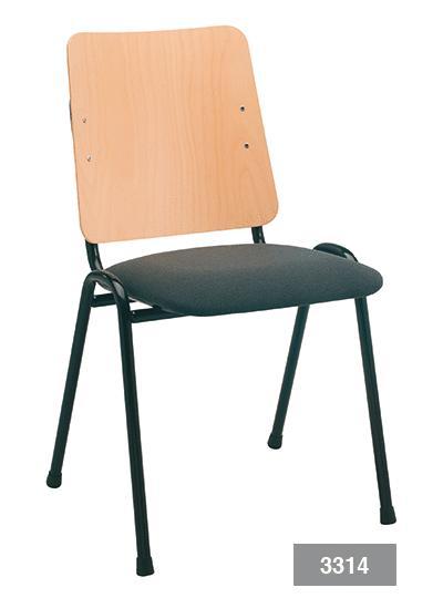 Basis kerkstoel 6628, Zakelijke goederen, Kantoor en Winkelinrichting | Kantoormeubilair en Inrichting