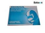 Instructie Boek Honda CMX 250 Rebel (CMX250) Italian,, Motoren, Onderdelen | Honda, Gebruikt