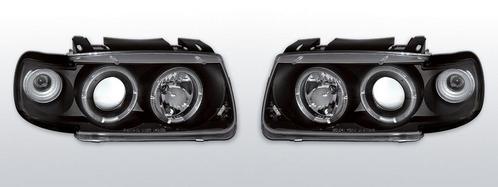 Koplampen Angel Eyes | Volkswagen Polo 6N | zwart, Auto-onderdelen, Verlichting, Nieuw, Volkswagen, Ophalen of Verzenden