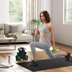 SPORTNOW Dumbbell Set 6 Korte Dumbbells Met Dumbbell Stand,, Verzenden, Nieuw