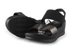 Nelson Sandalen in maat 41 Zwart | 10% extra korting, Verzenden, Zwart, Sandalen of Muiltjes, Zo goed als nieuw