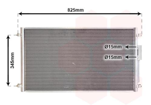 LUCHTCONDENSATOR VOOR CHRYSLER VOYAGER 2001-2008 4809227, Auto-onderdelen, Airco en Verwarming, Nieuw, Ophalen of Verzenden
