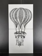 Ontwerp Tegel (2) - Vliegende Machines - Ceramica Bardelli, Antiek en Kunst