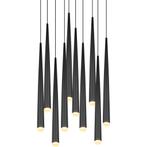 LED Hanglamp - Trio Select Cala - 10 Lichtpunten van 3.8, Ophalen of Verzenden, Nieuw, Metaal