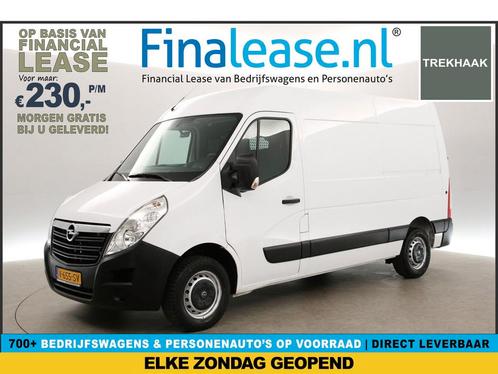 Opel Movano 2.3 CDTI L2H2 Airco Cruise Trekhaak PDC €230pm, Auto's, Bestelauto's, Lease, Handgeschakeld, Diesel, Opel, Wit, Verzenden
